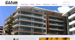 Desktop Screenshot of datumgroup.com.au